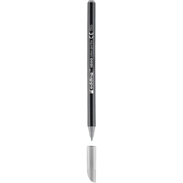 Edding 1200 Grafik Kalemi - Pastel Gri