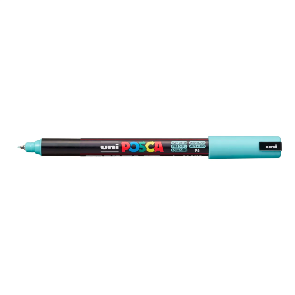 Uni Posca Su Bazlı Poster Markörü 1MR 0.7 Su Yeşili