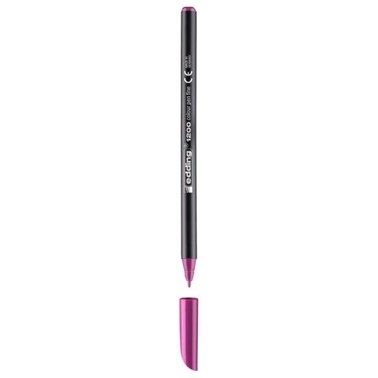 Edding 1200 Grafik Kalemi - Koyu Pembe