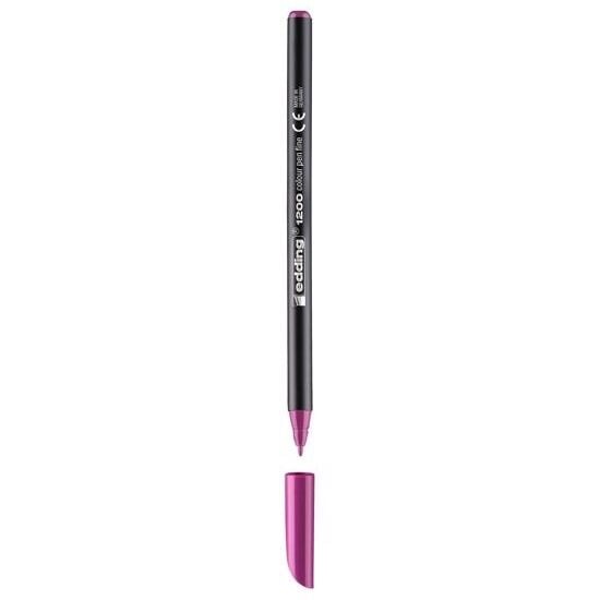 Edding 1200 Grafik Kalemi - Koyu Pembe