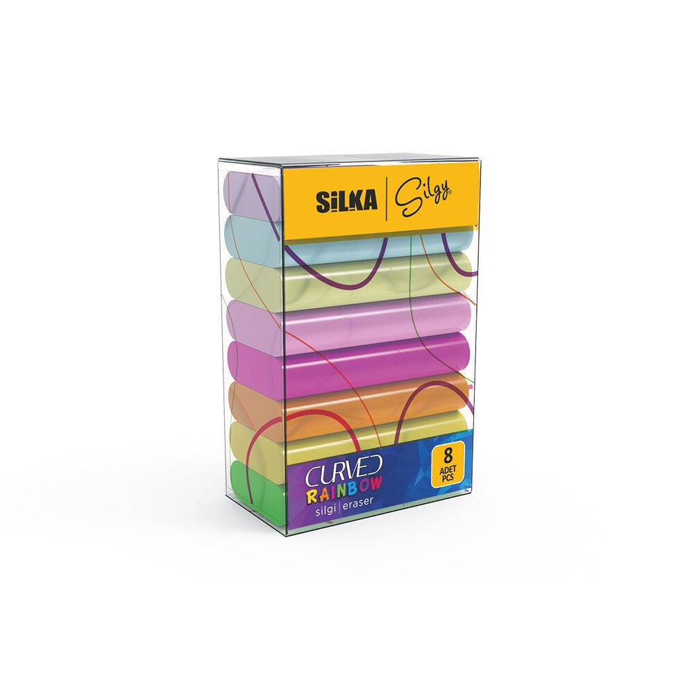 Curved Rainbow 8li Silgi Seti