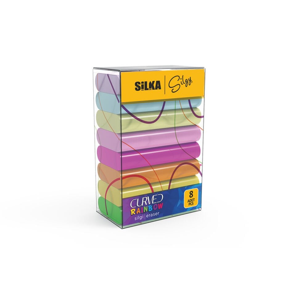 Curved Rainbow 8li Silgi Seti