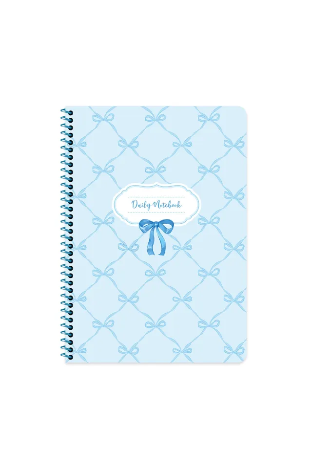 Kurdele 80 Yaprak Çizgili Spiralli Defter A4