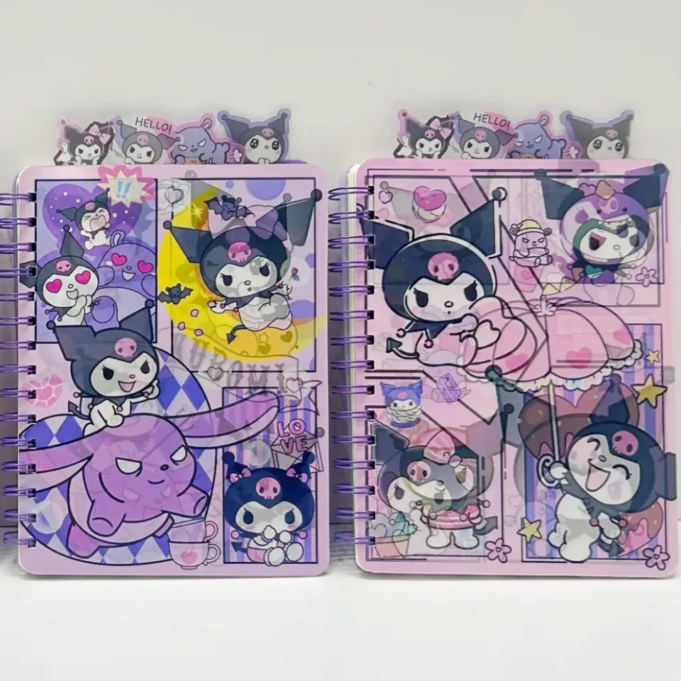 Hologramlı Ayraçlı Defter - Kuromi