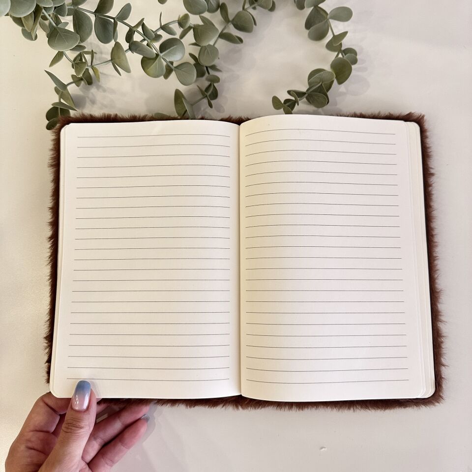 Capybara A5 Peluş Defter