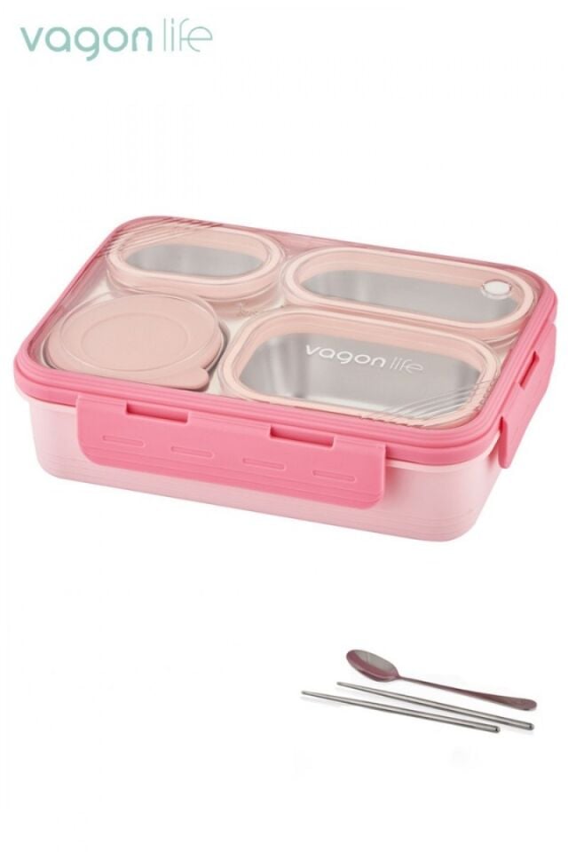 Vagon Life Çelik Lunchbox Beslenme Kutusu VGN7097