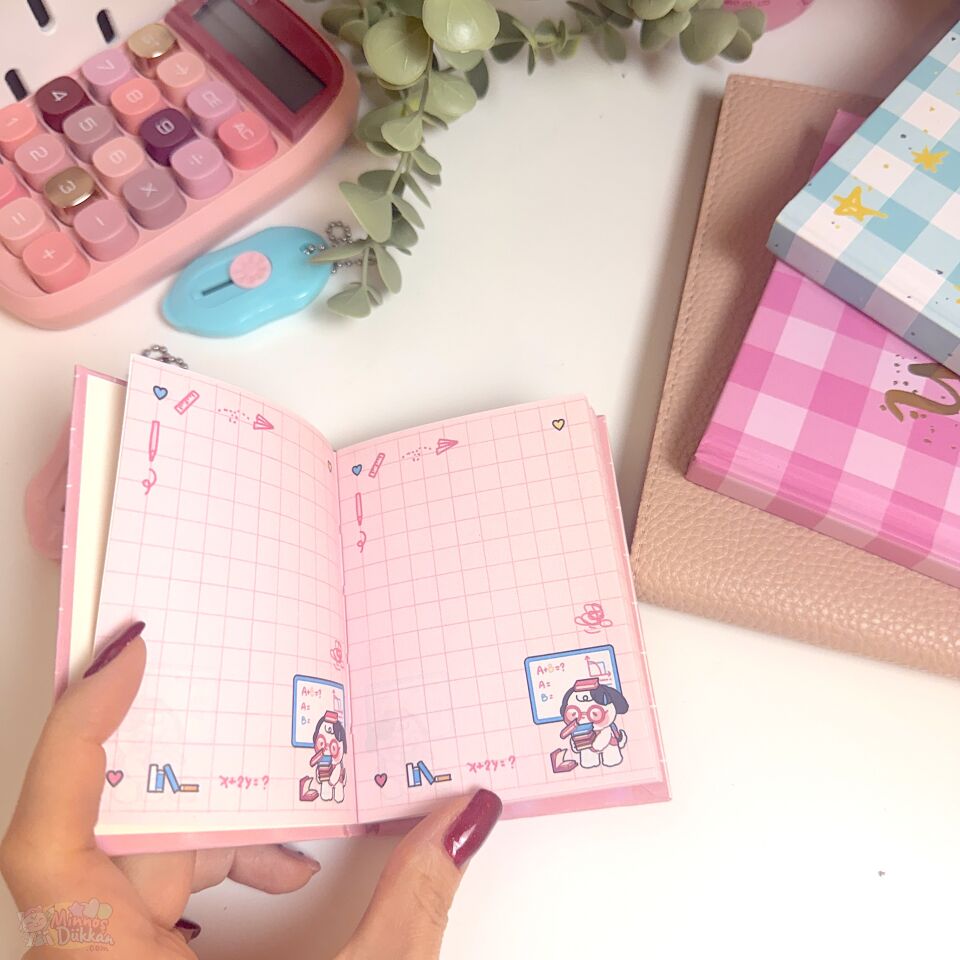 Pupu Parıltılı Not Defteri