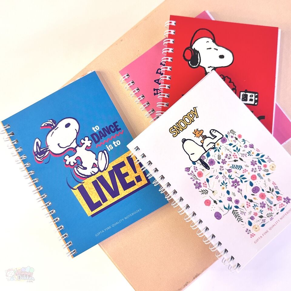 Snoopy A6 80 Yaprak Çizgili Not Defteri
