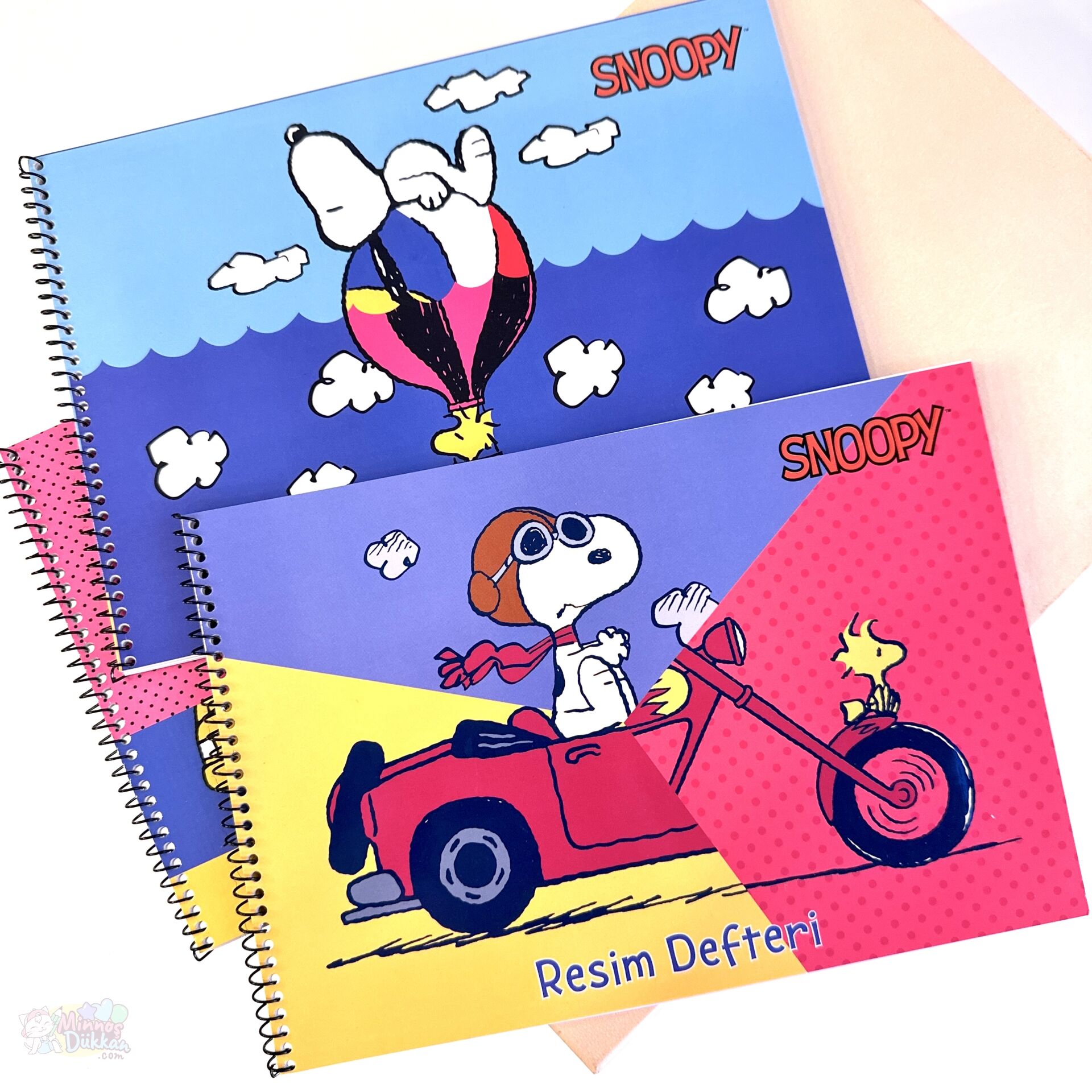 Gıpta Snoopy 17x24 cm 15 Yaprak Resim Defteri