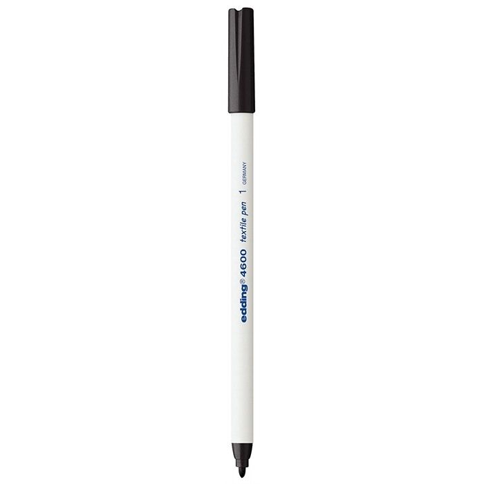 Edding 4600 Tekstil Kumaş Kalemi - Siyah