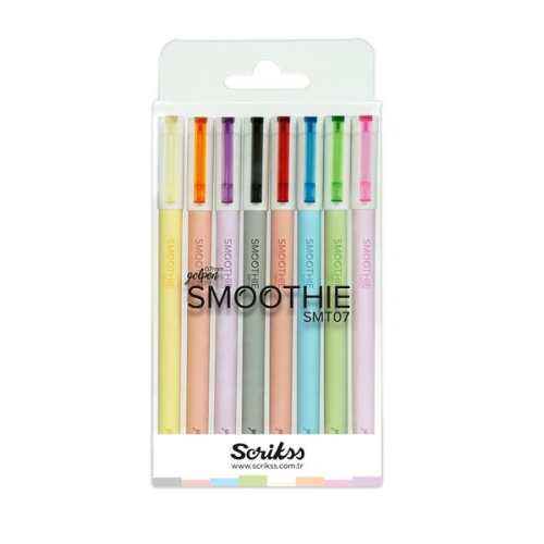 Scrikss Smoothie 8'li Jel Kalem Seti