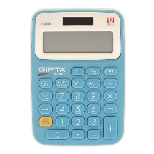 Gıpta Hesap Makinesi - F3038 - Mavi