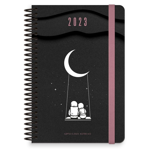 Gıpta Astro Diary 2023 Günlük Ajanda Spiralli - 17x24