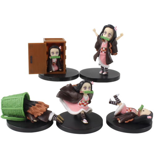 Nezuko Kamado - Demon Slayer Mini Figür Tekli