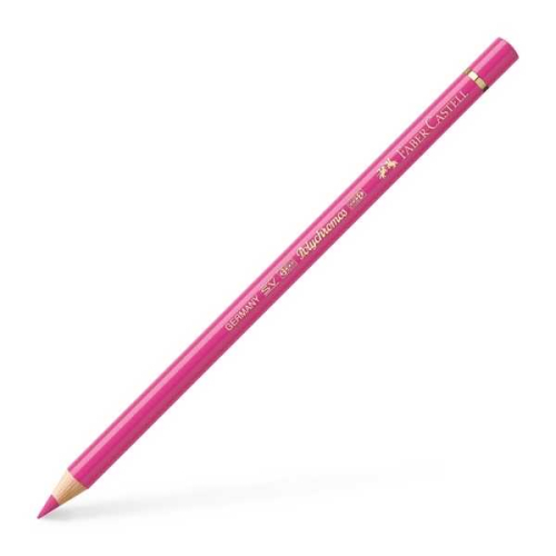 Faber Castell Polychromos Kuru Boya Kalemi Tekli - 128 Light Purple Pink