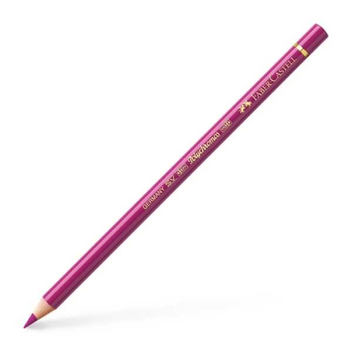 Faber Castell Polychromos Kuru Boya Kalemi Tekli - 125 Middle Purple Pink