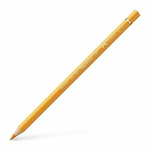 Faber Castell Polychromos Kuru Boya Kalemi Tekli - 109 Dark Chrome Yellow