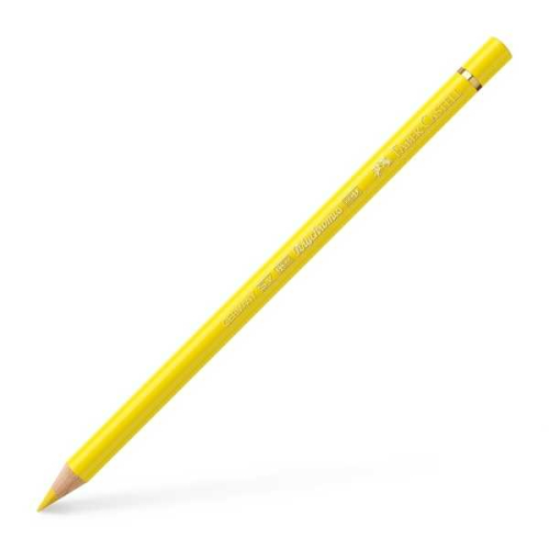 Faber Castell Polychromos Kuru Boya Kalemi Tekli - 106 Light Chrome Yellow