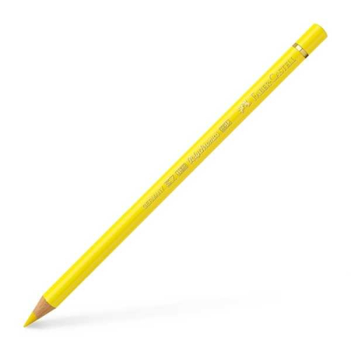 Faber Castell Polychromos Kuru Boya Kalemi Tekli - 105 Light Cadmium Yellow Lemon