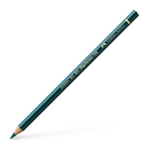 Faber Castell Polychromos Kuru Boya Kalemi Tekli - 158 Deep Cobalt Green