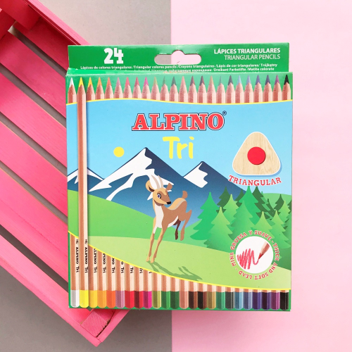 Alpino Tri Kuru Boya 24lü