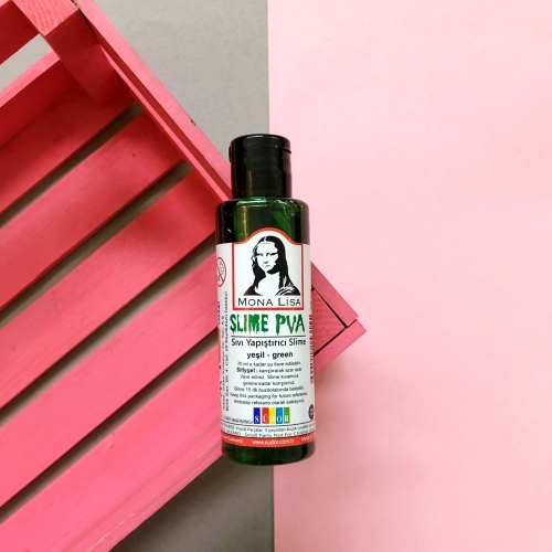 Mona Lisa Slime Yapıştırıcısı - Koyu Yeşil