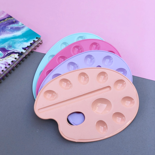 Ops Büyük Boy Pastel Renk Resim Paleti 27 cm