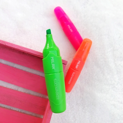 Milan Capsule Fluo Fosforlu İşaretleme Kalemi - Yeşil