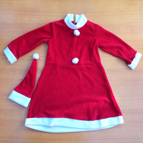 Fiesta Noel Elbisesi Kız Çocuk - 3-4 Yaş