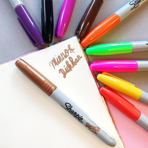 Sharpie Permanent Marker - Metallic Bronze