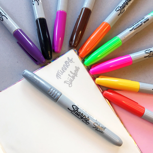 Sharpie Permanent Marker - Metallic Gümüş