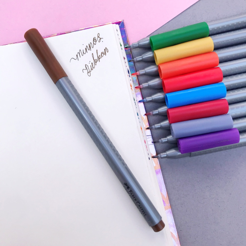 Faber Castell Grip Finepen - Açık Kahverengi