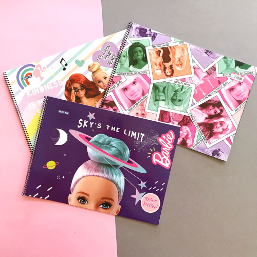 Barbie Resim Defteri 25x35 15 Yaprak