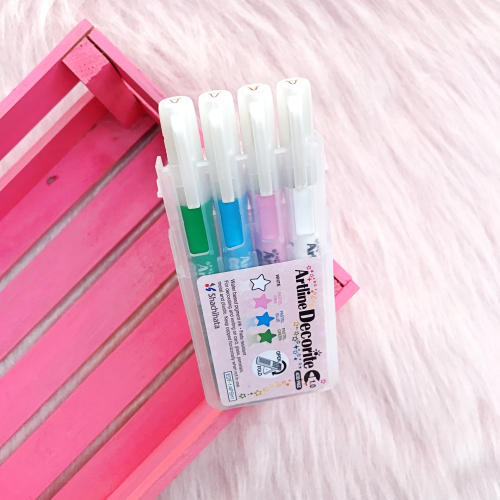 Artline Decorite 1.0 mm Uçlu Markör Seti - Pastel Renkler