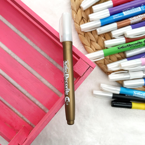 Artline Decorite 1.0 mm Uçlu Markör - Altın