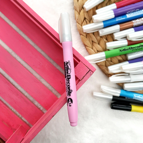 Artline Decorite 1.0 mm Uçlu Markör - Pastel Pembe