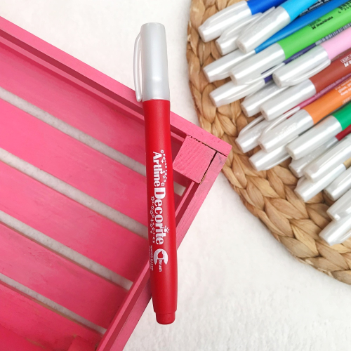 Artline Decorite Fırça Uçlu Markör - Kırmızı
