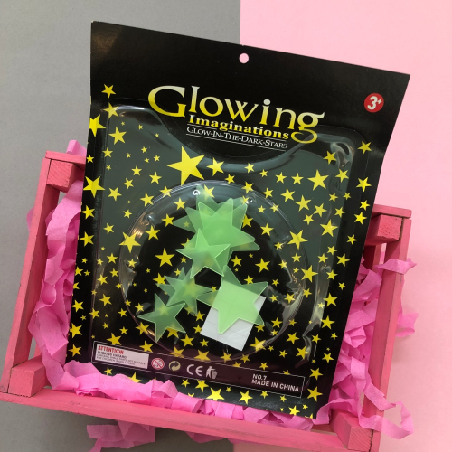 Glowing Fosforlu Duvar Sticker Orta
