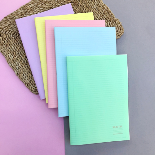Pastel Note A4 Hafif Defter PP Kapak Çizgili 80 Yp