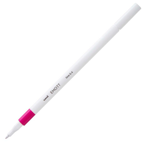 Uni Emott 0.4 Akrilik Uçlu Fineliner - Pembe