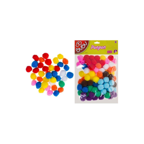 Bubu Pon Pon 2 cm 100lü Paket