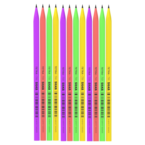 Silka Neon Üçgen Kurşun Kalem