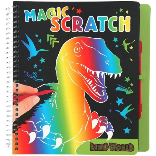 Top Model Dino World Scratchbook
