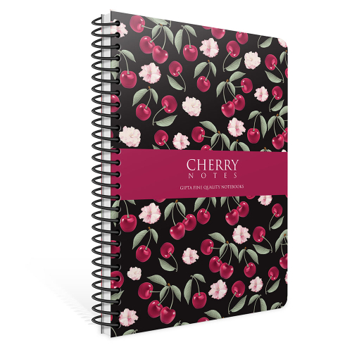 Cherry Notes Kalın Kapak 120 Yaprak Çizgili 17x24 cm