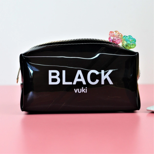 Black Şeffaf Kalem Çantası Vuki