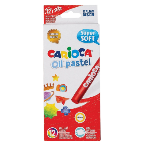 Carioca Yağlı Pastel Boya Kalemi 12'li