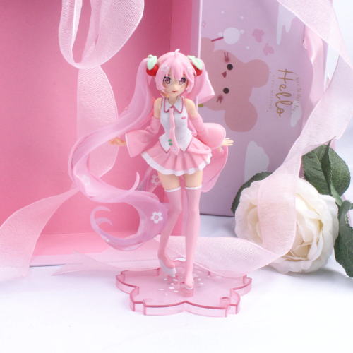 Hatsune Miku Pink Singer 15 Cm Figür