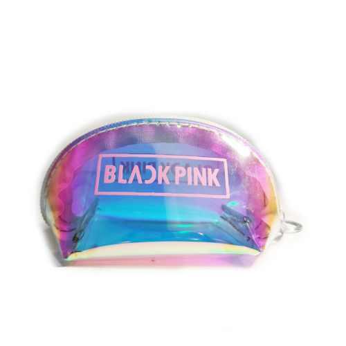 Black Pink Hologram Bozuk Para Cüzdanı
