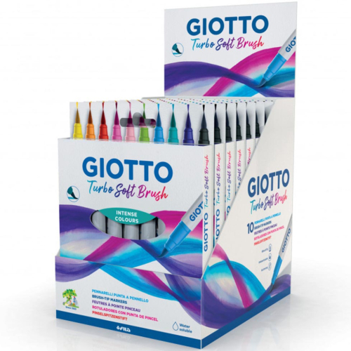 Giotto Turbo Soft Brush 10 Renk