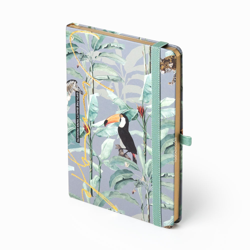 Gıpta Jungle 13x21 Kalın Kapak Çizgili 120 Yaprak Defter